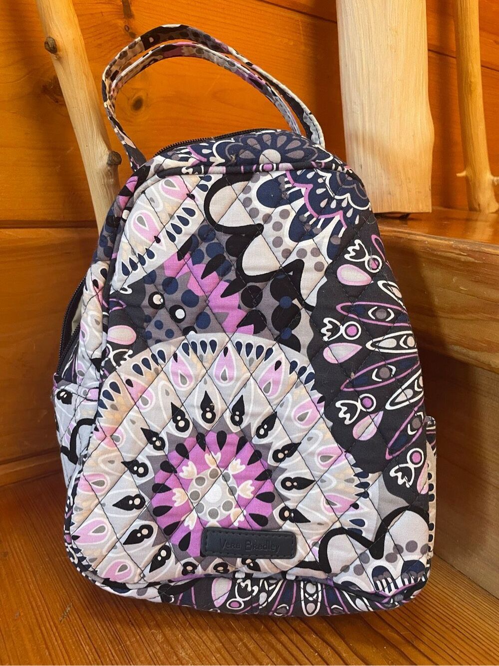 Vera Bradley Lunch Bunch Insulated Bag in the retired pattern "Mimosa Medallion"